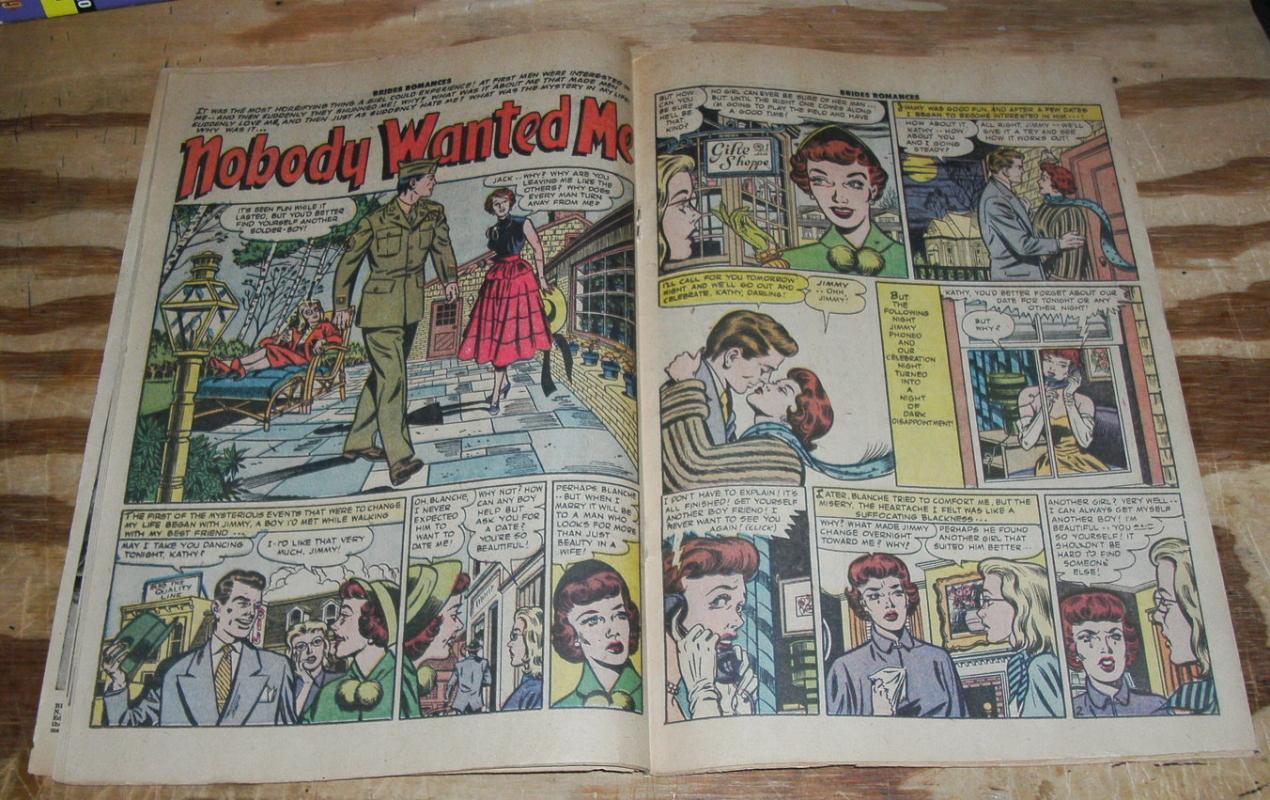 Brides Romances #1 romance comic book g/vg 3.0