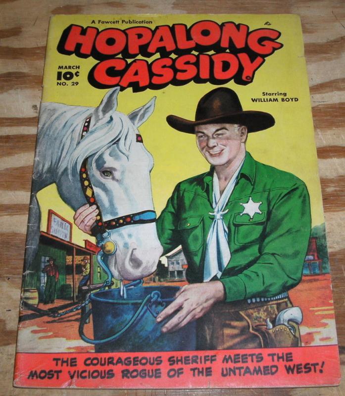 Hopalong Cassidy #29 comic vg/fn 5.0