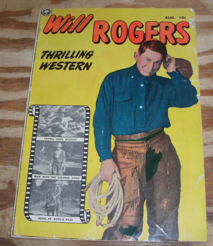 vg Will Rogers Comic #2