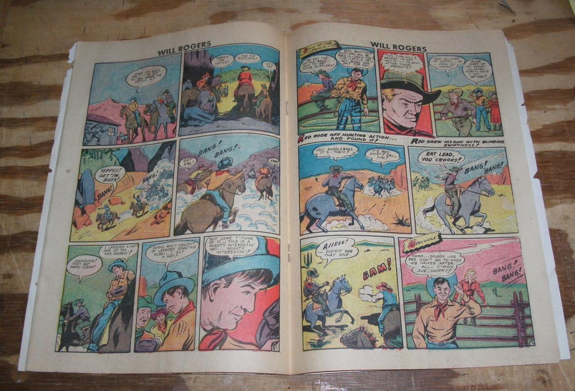 vg Will Rogers Comic #2