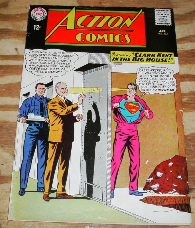 Action Comics #323 comic book vg/fn 5.0
