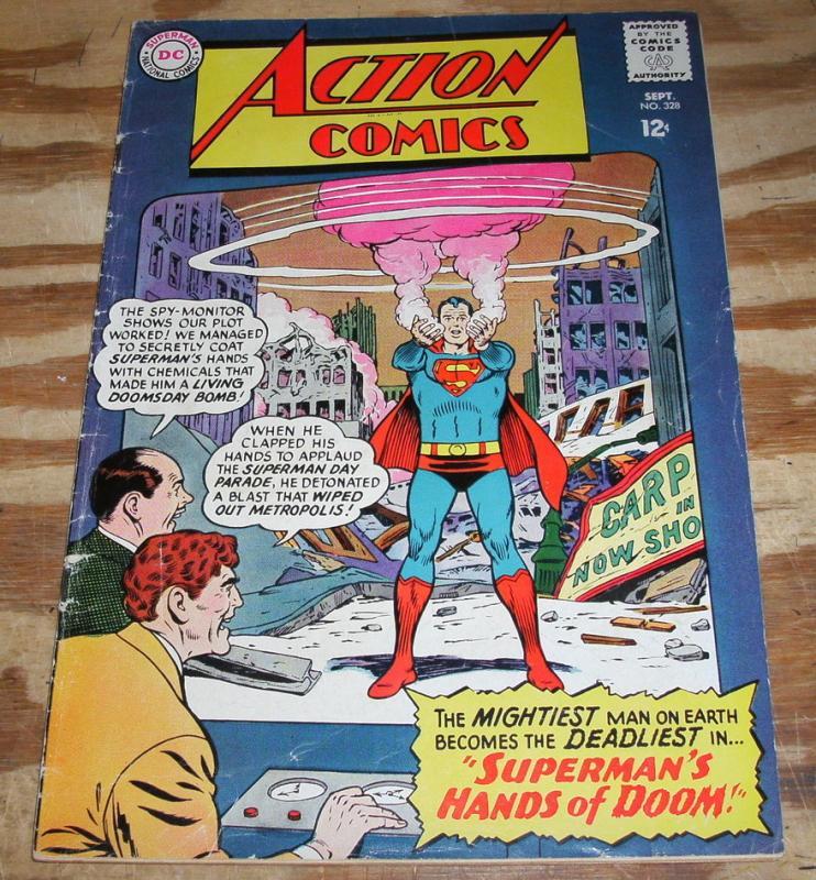 Action Comics #328 comic book vg 4.0