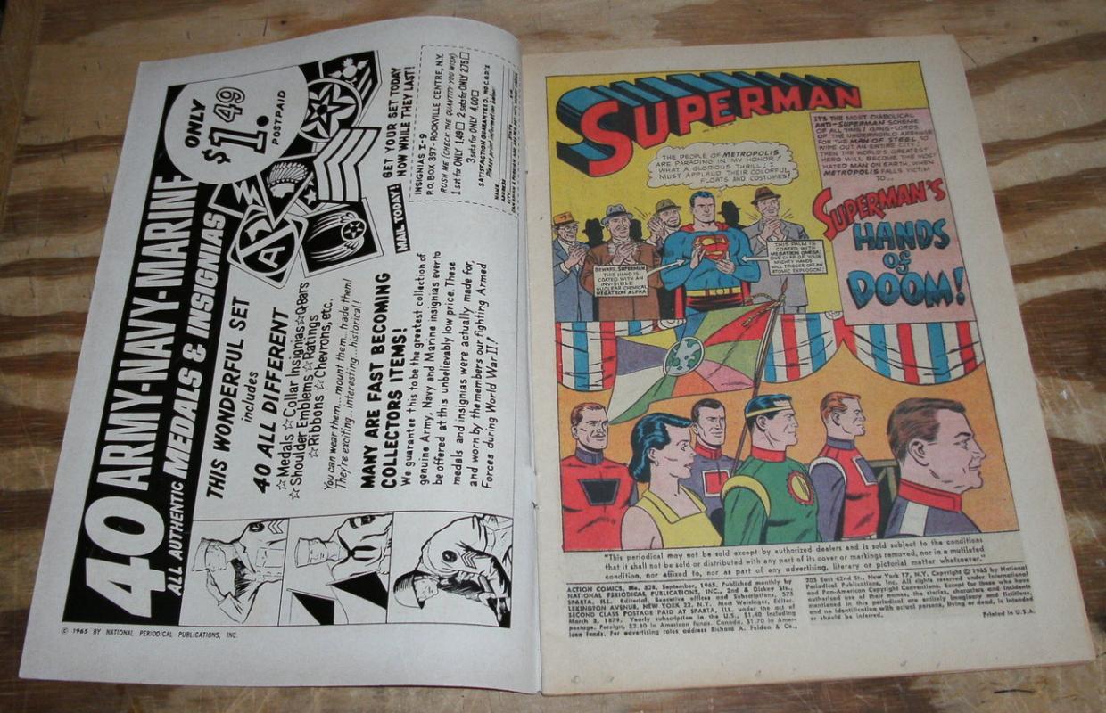Action Comics #328 comic book vg 4.0