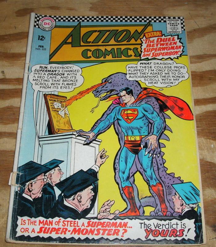 Action Comics #333 comic book vg 4.0