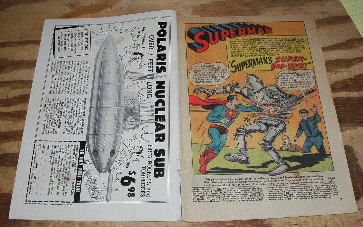 Action Comics #333 comic book vg 4.0