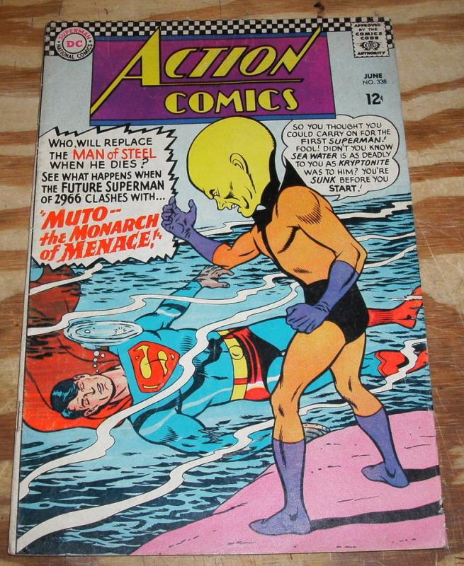 Action Comics #338 comic book vg 4.0