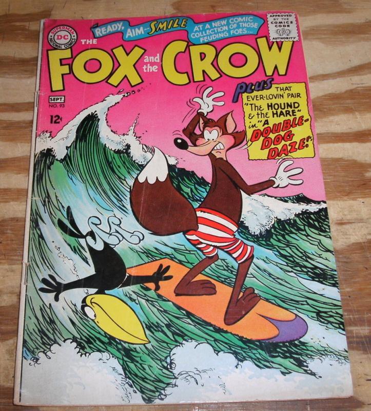 The Fox and the Crow #93 comic book good 2.0
