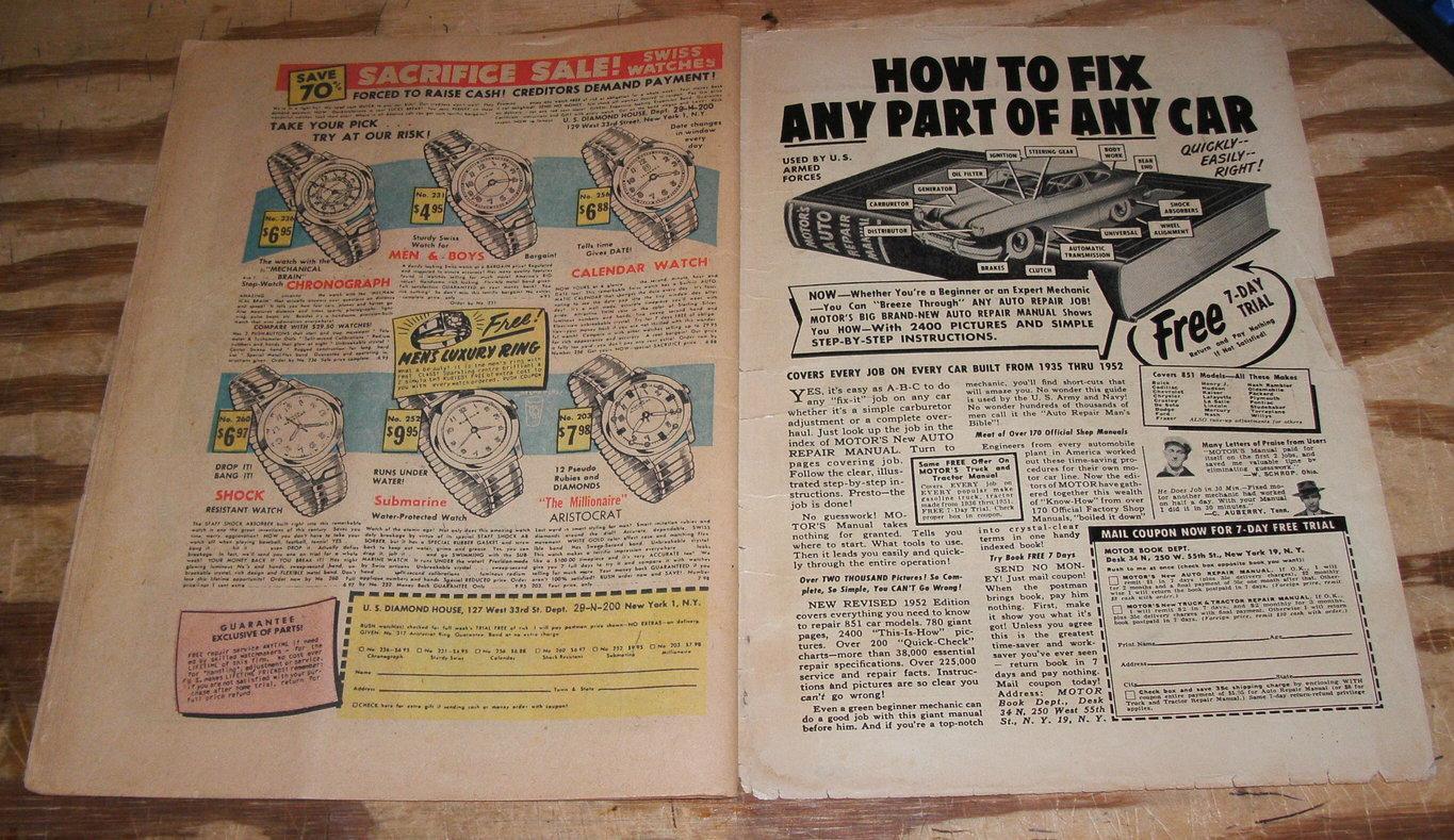 Real Clue Crime Stories vol 7 #9 comic book vg 4.0