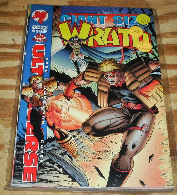 Complete Wrath series by Malibu Comics