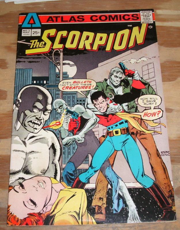 The Scorpion #2 comic book very fine/near mint 9.0