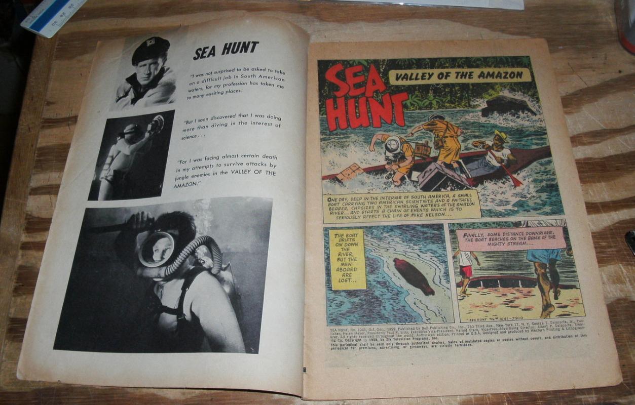 Sea Hunt #1041 comic book very good 4.0