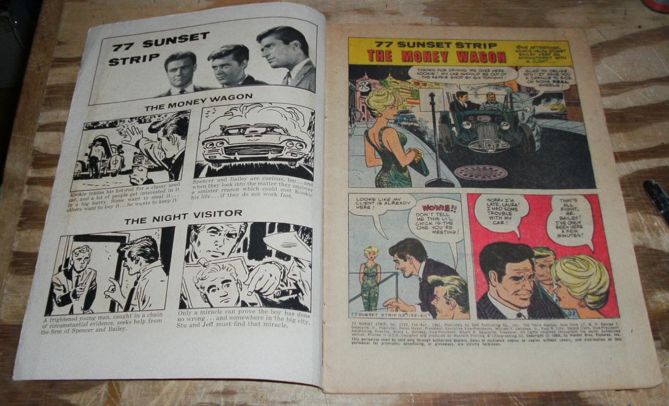 77 Sunset Strip #1159 comic book vg 4.0