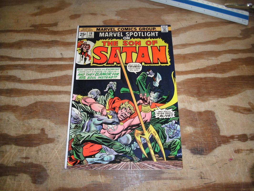 Marvel Spotlight on The Son of Satan #19 comic book near mint 9.4