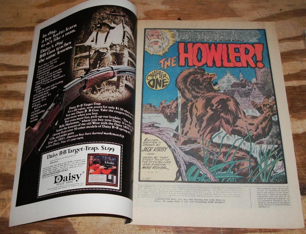 The Demon #6 comic book near mint 9.4