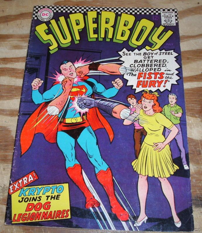 Superboy #131 comic book fn 6.0