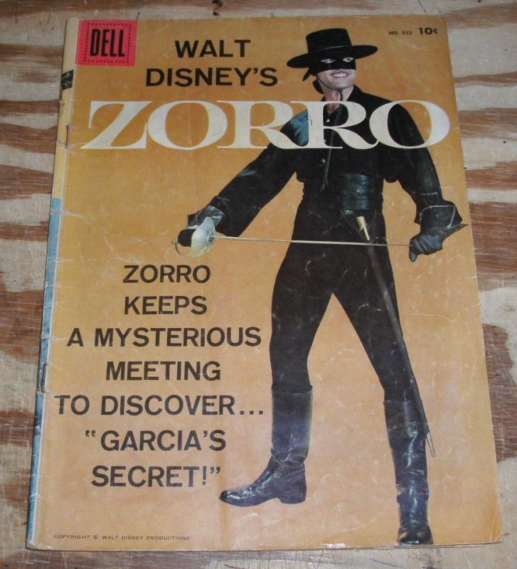 Zorro #933 comic book vg 4.0