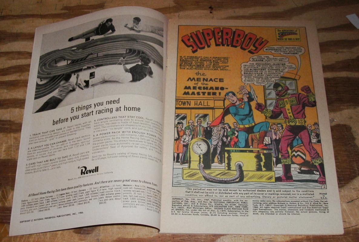 Superboy #135 comic book fine 6.0