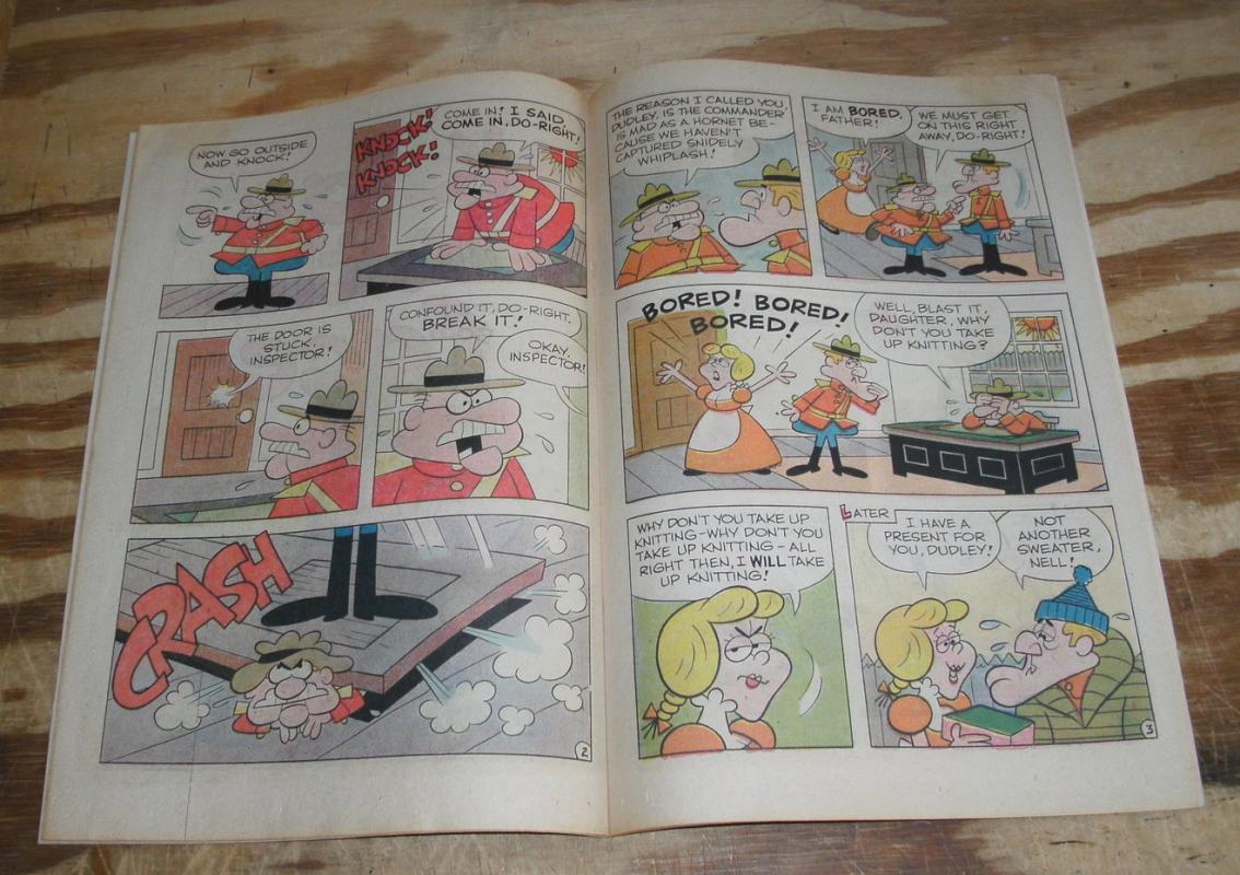 Dudley Do-Right #4 comic book vg/fn 5.0