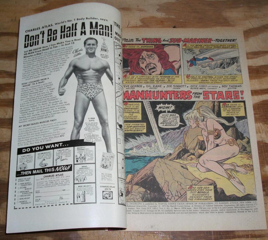 Marvel Two-In-One #2 near mint 9.4