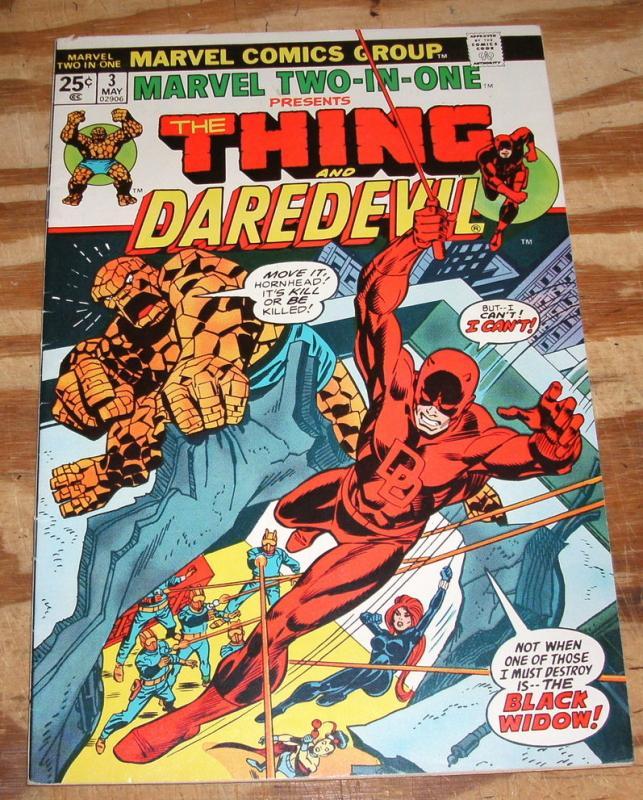 Marvel Two-In-One #3 very fine/near mint 9.0