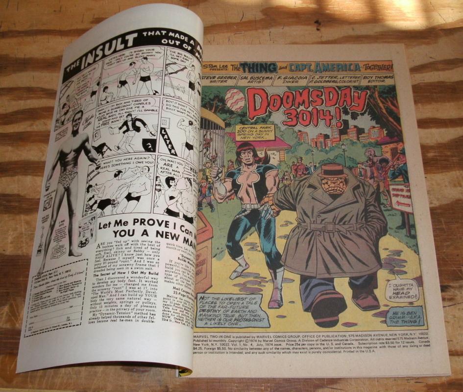 Marvel Two-In-One #4 mint 9.9