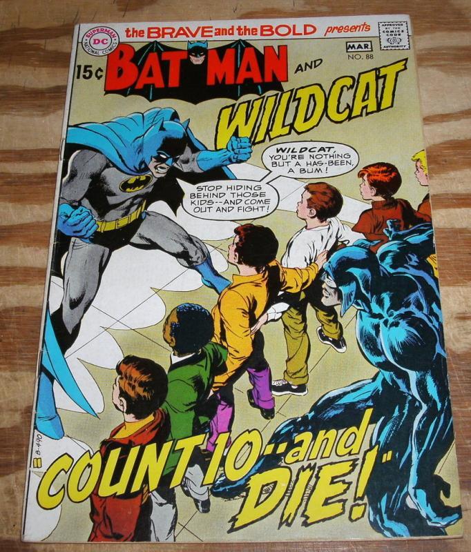 Brave and the Bold #88 comic book very fine/near mint 9.0