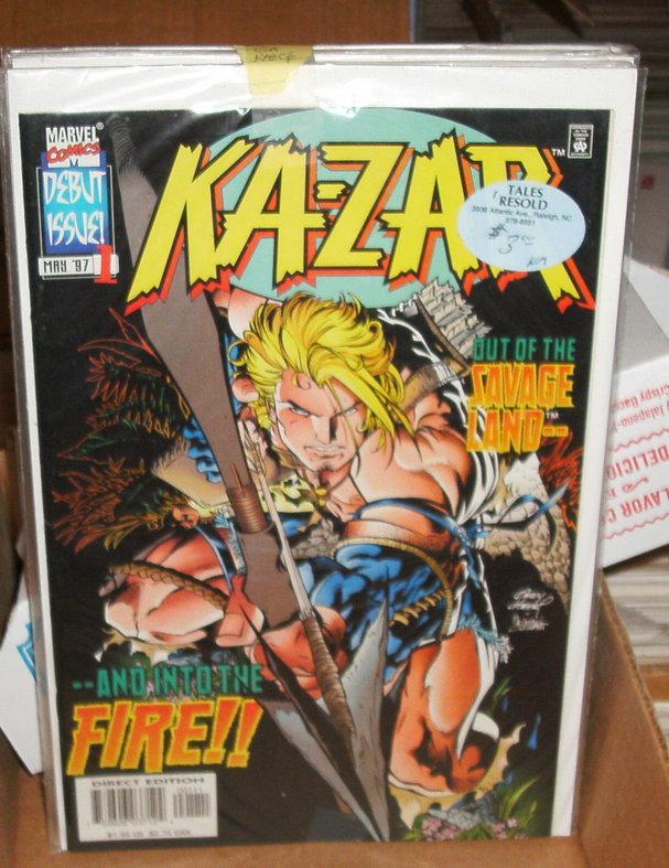 Kazar Volume 2 6 issue assortment of comic books