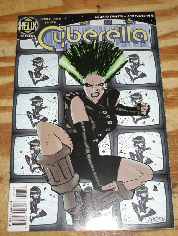 Cyberella #1 comic book near mint 9.4