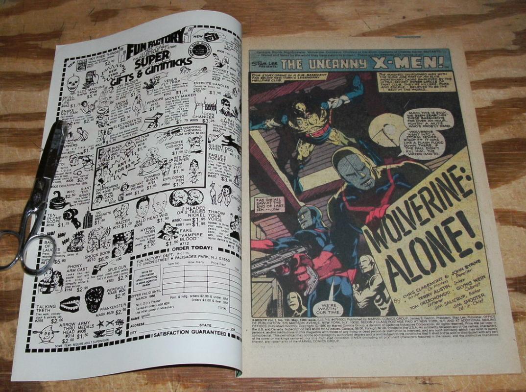Uncanny X-men #133 comic book vf/nm 9.0