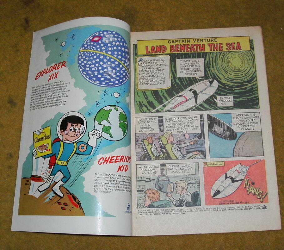 Captain Venture #1 comic book vg/fn 5.0