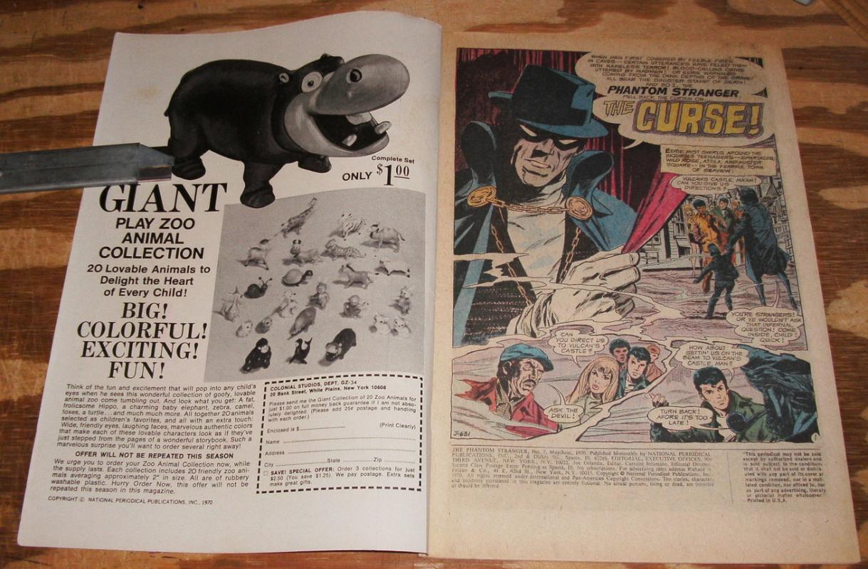 The Phantom Stranger #7 comic book very good/fine 5.0