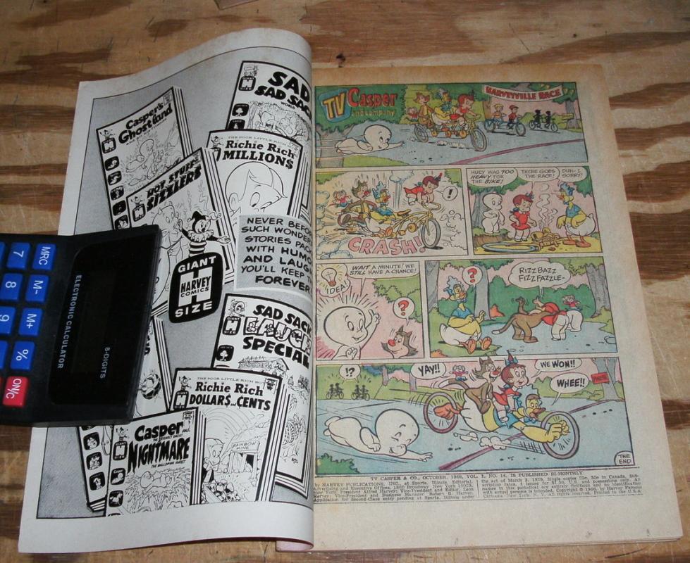 TV Casper and Company #14 comic book vf 9.0