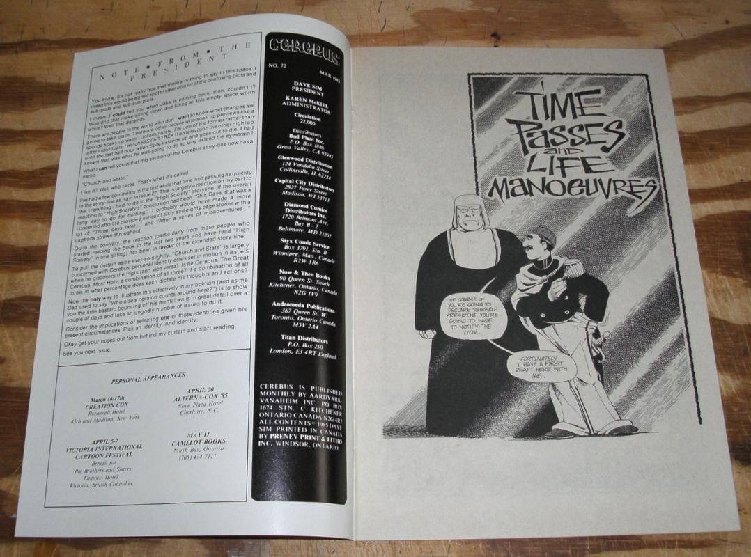 Cerebus #72 comic book mint 9.9