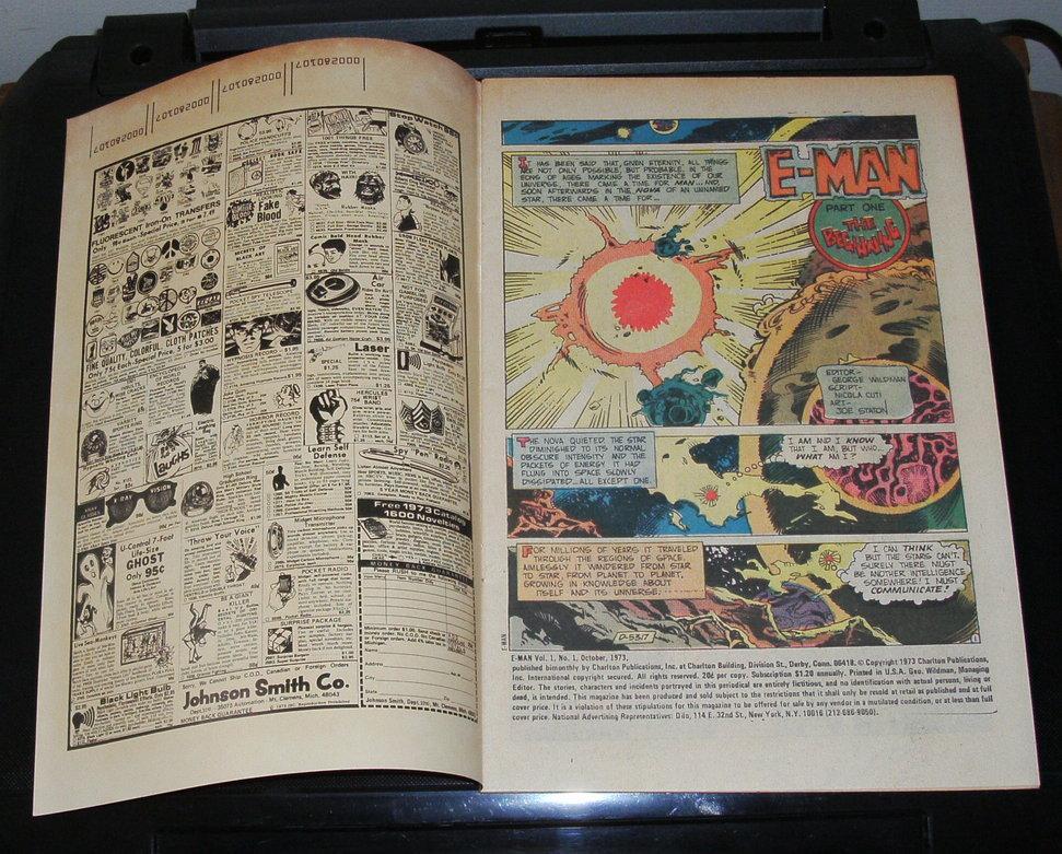 E-Man #1 comic vf/nm 9.0