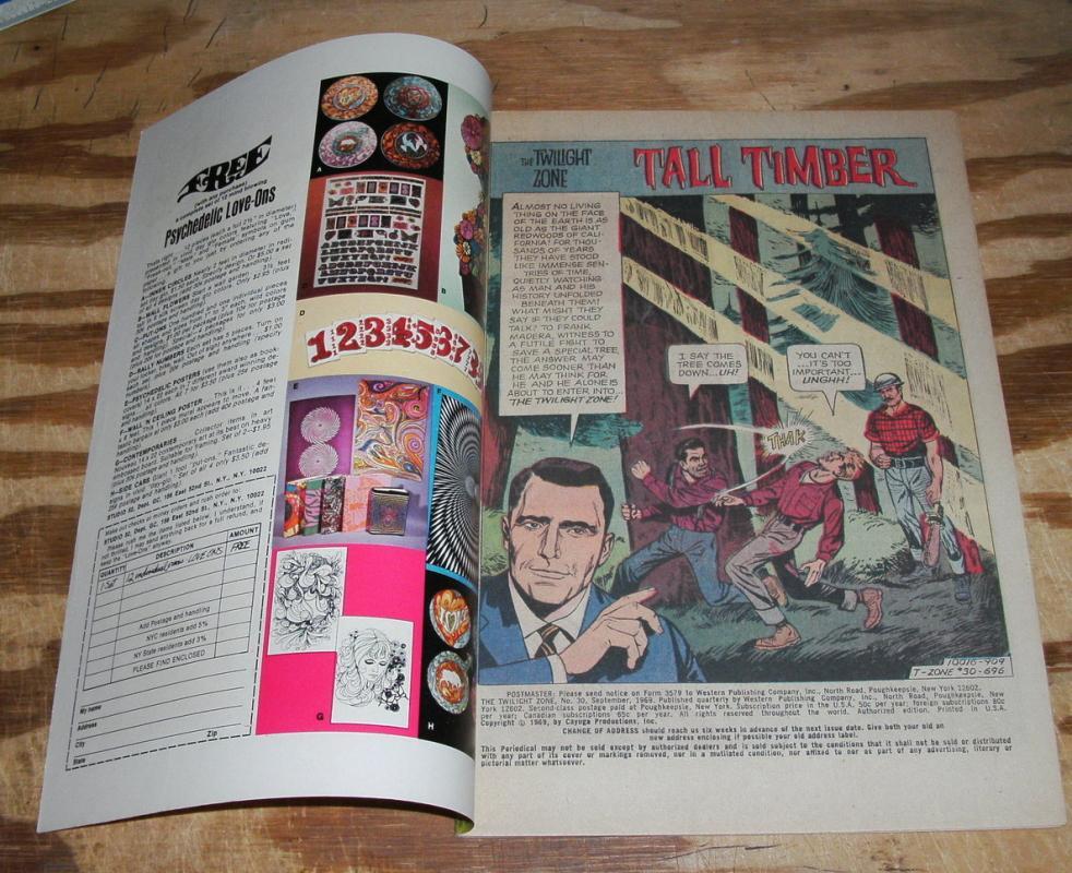 The Twilight Zone #30 comic book vf/nm 9.0