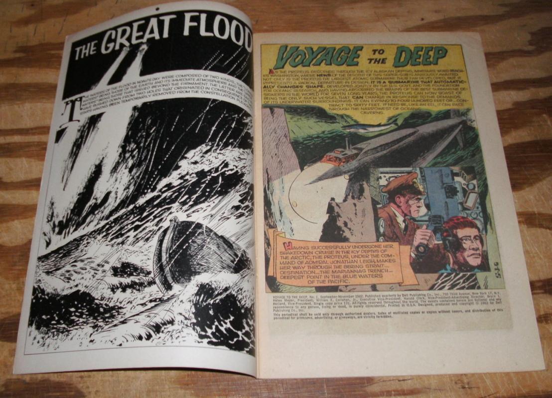 Voyage to the Deep #1 comic book very fine 8.0