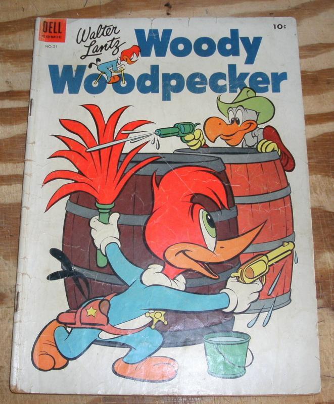 Woody Woodpecker #21 comic book vg 4.0