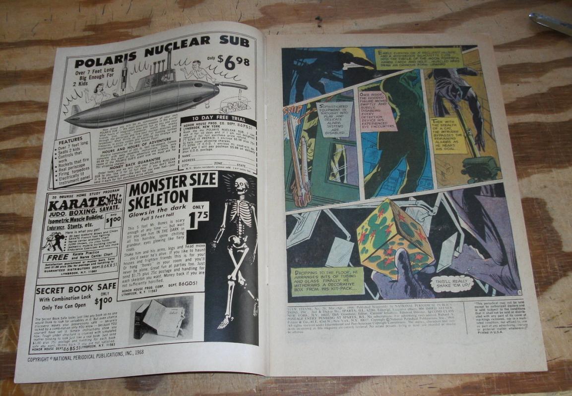 Teen Titans #20 comic book fine 6.0