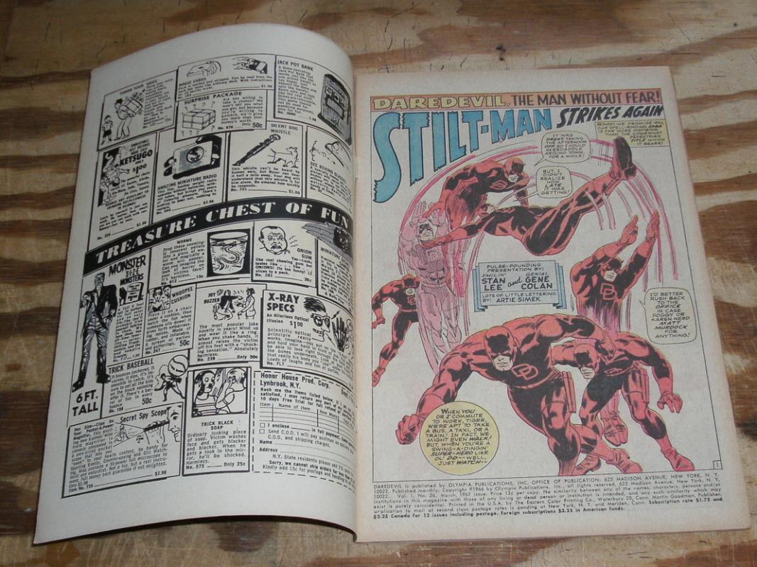 Daredevil #26 comic book very fine 8.0