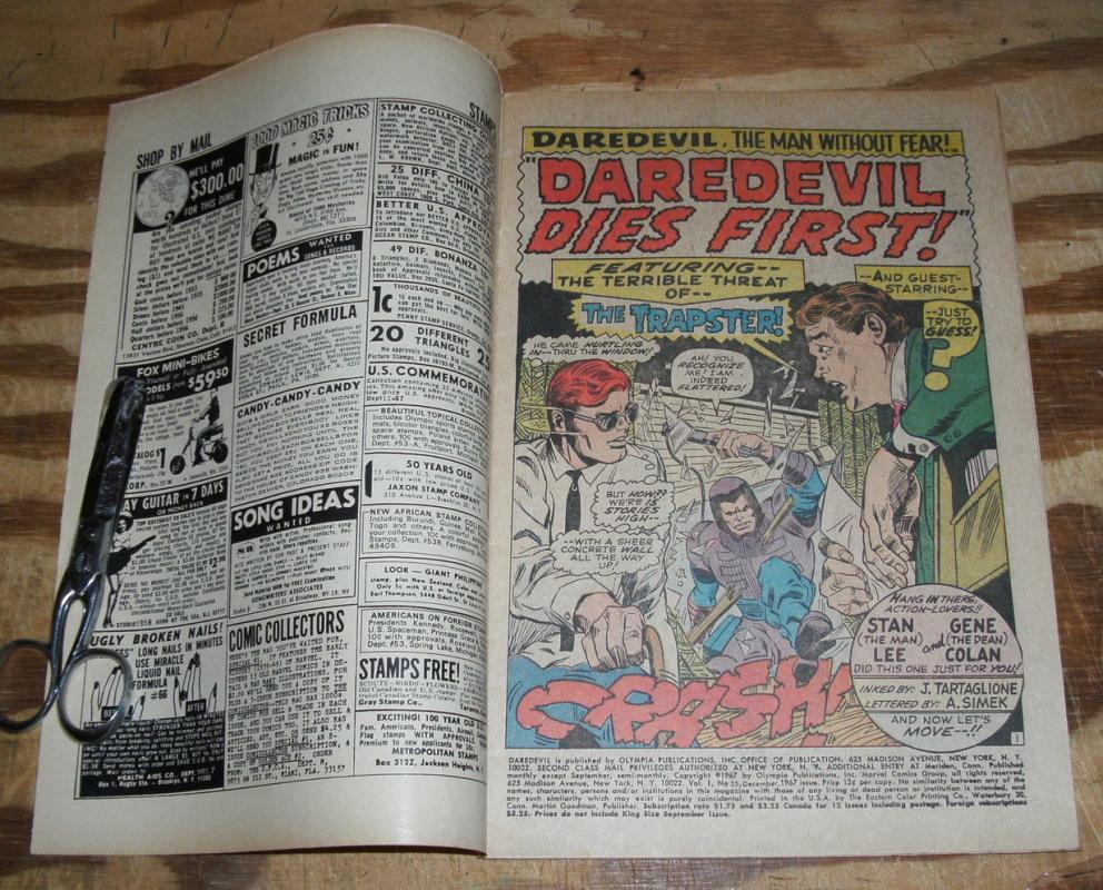 Daredevil the Man Without Fear #35 very fine 8.0