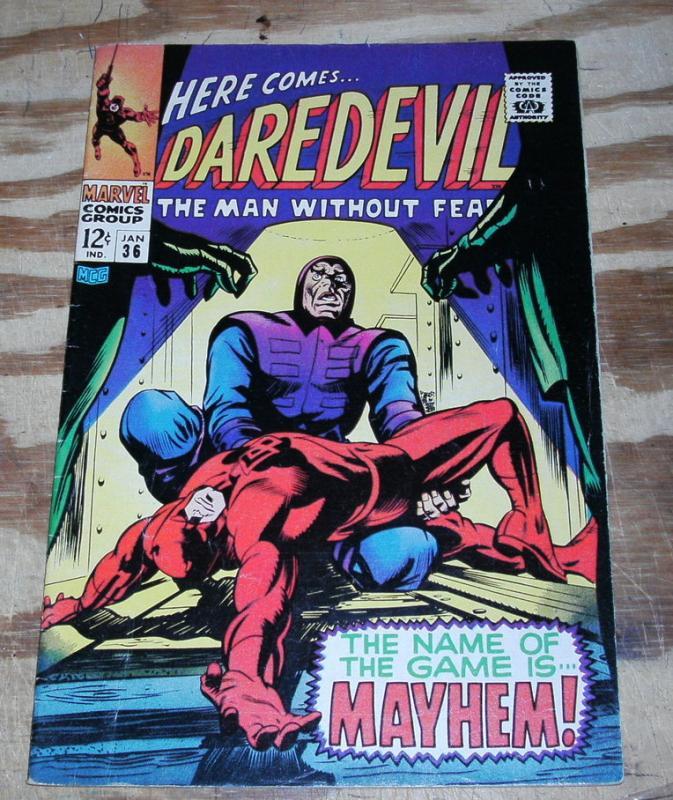 Daredevil the Man Without Fear #36 very fine 8.0