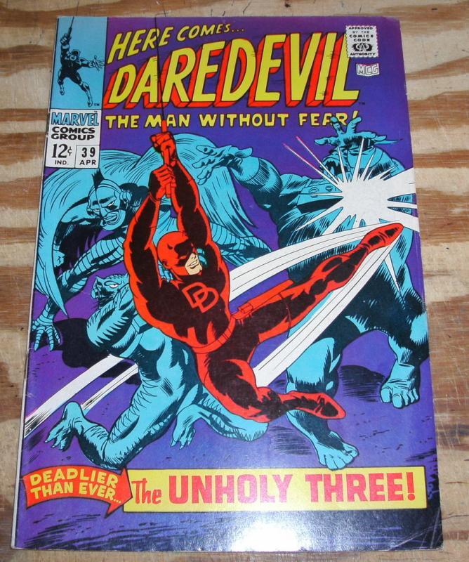 Daredevil the Man Without Fear #39 very fine 8.0