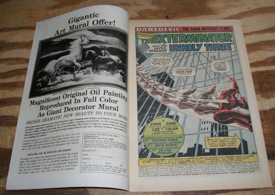 Daredevil the Man Without Fear #39 very fine 8.0