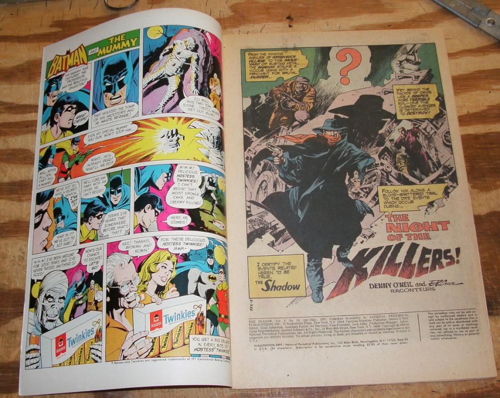 The Shadow #10 comic book very fine 8.0