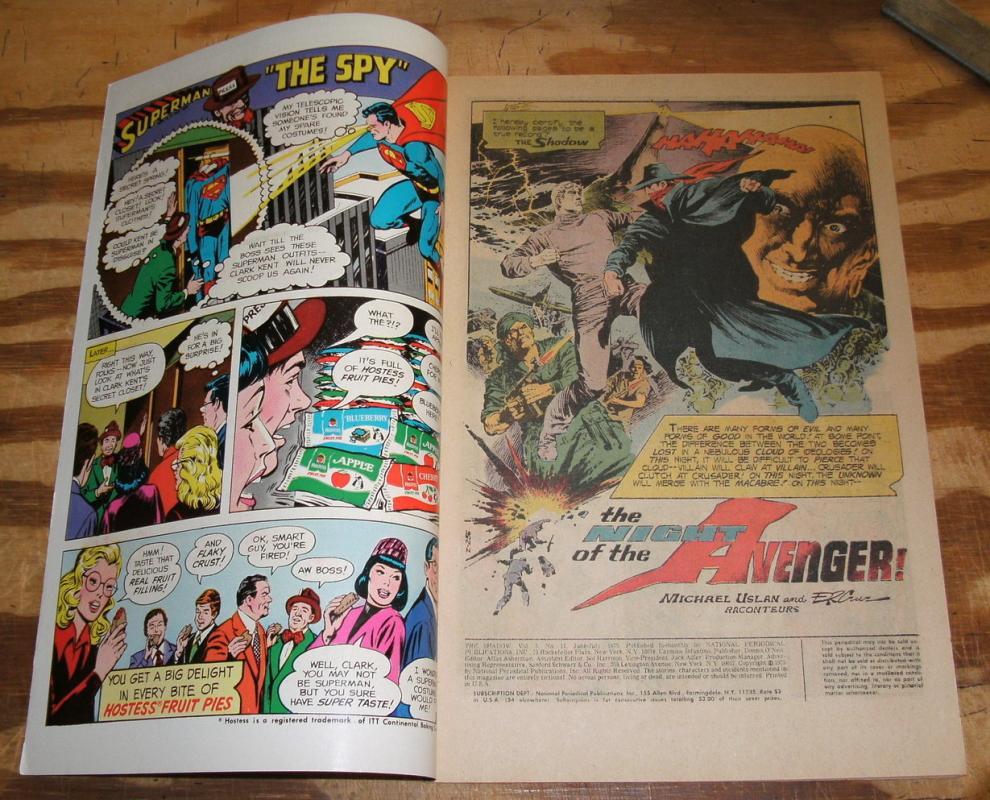 The Shadow #11 comic book very fine plus 8.5