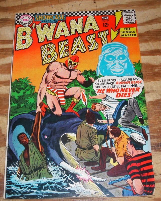 Showcase presents #67 (B'wana Beast) very fine/near mint 9.0