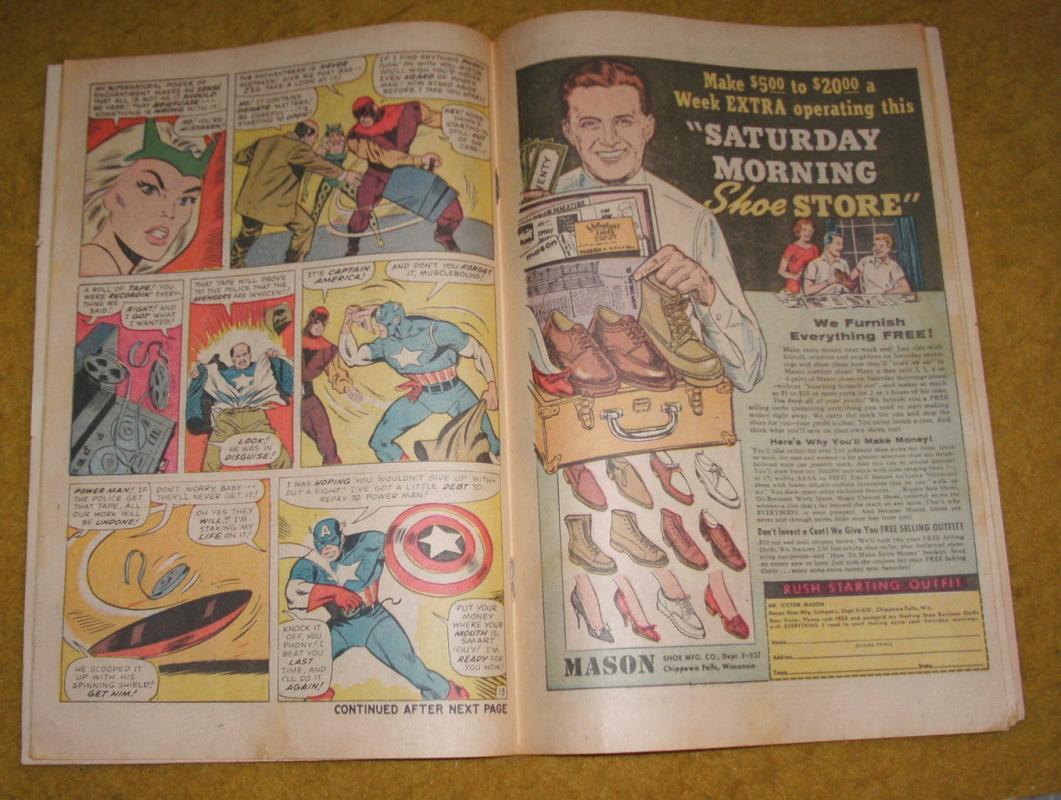 Avengers #22 comic book very good/fine 5.0
