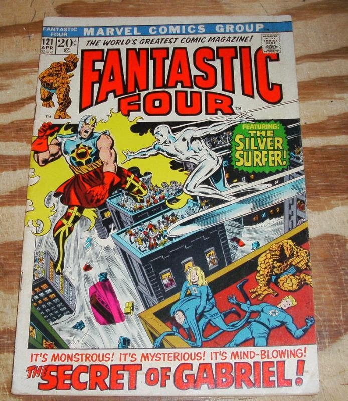 Fantastic Four #121 very fine 8.0
