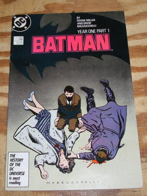 Batman #404 comic book very fine 8.0
