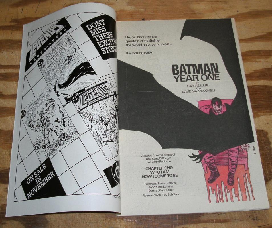 Batman #404 comic book very fine 8.0